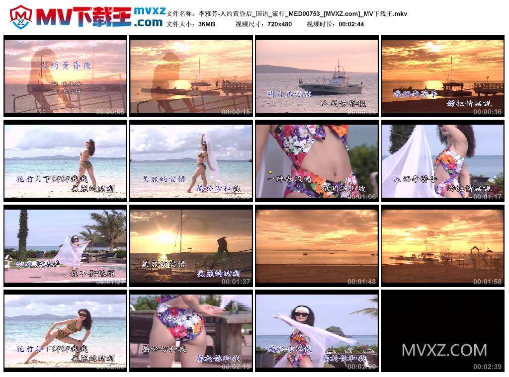 李雅芳-人约黄昏后_国语_流行_MED00753